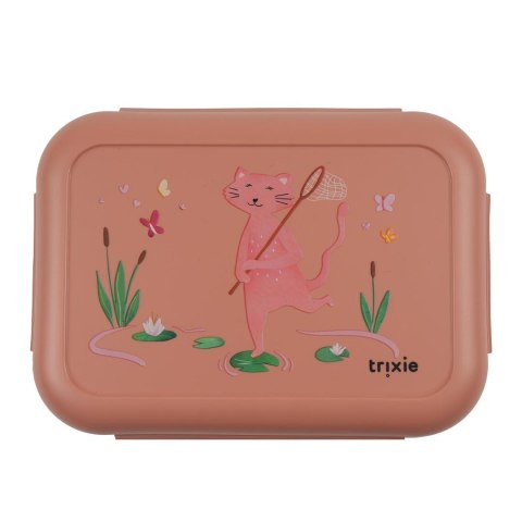 Pojemnik na lunch z klipsami - Mały Odkrywca Kot Trixie Baby