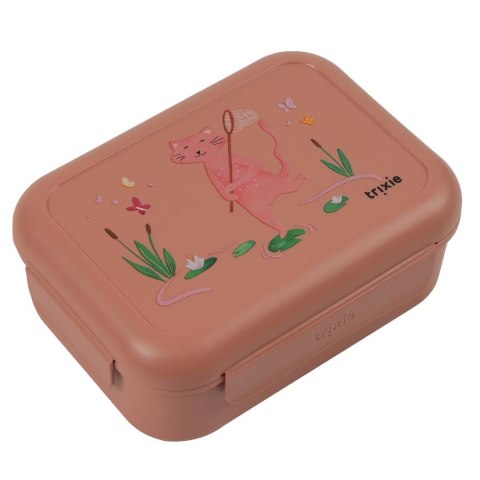 Pojemnik na lunch z klipsami - Mały Odkrywca Kot Trixie Baby