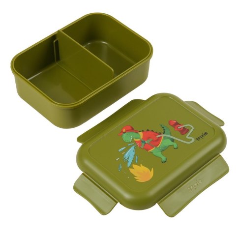 Pojemnik na lunch z klipsami - Strażak Dino Trixie Baby