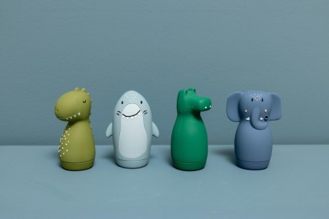 Zabawki do kąpieli tryskające wodą - Dino i Rekin Trixie Baby