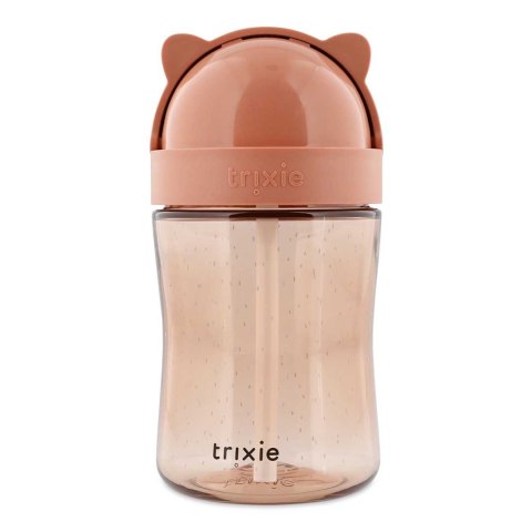 Bidon butelka ze słomką dla dziecka 9m+ - Kot Trixie Baby