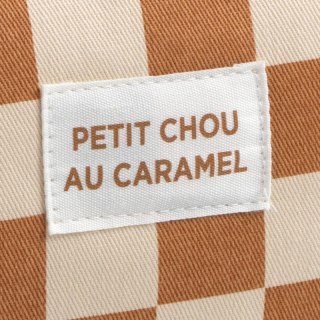Kosmetyczka bawełniana w kratkę Petit Chou Sauthon
