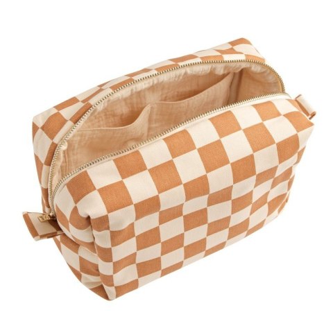 Kosmetyczka bawełniana w kratkę Petit Chou Sauthon