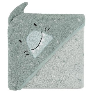 Ręcznik Kąpielowy z Kapturem 75 x 75 cm - Rekin Trixie Baby
