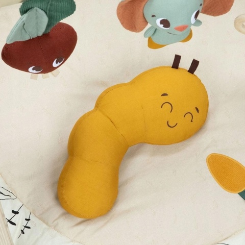Gimnastyka/mata edukacyjna z drewnianym stojakiem - Garden of Adventures Tiny Love