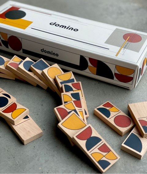 Drewniana Gra Domino