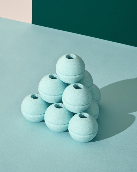 MODU - Foam Ball piłka piankowa, ocean mint / forest green