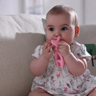 Gryzak Dancing Elephant pink Mombella