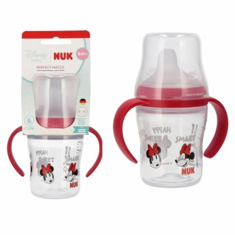 Nuk Butelka 150ml z uchwytami 6m+ Minnie