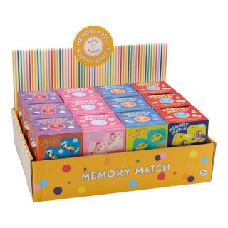 Floss & Rock Gra MEMORY - box 12 sztuk (Tęczowe Wróżki, Na budowie, Ocean, Auta)