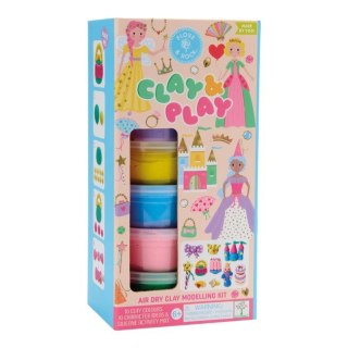 Floss & Rock Masy plastyczne Clay & Play - Księżniczki