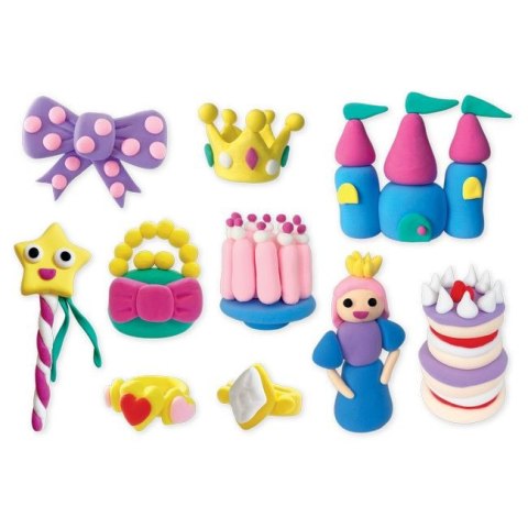 Floss & Rock Masy plastyczne Clay & Play - Księżniczki