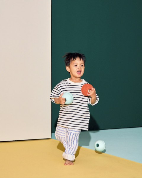 MODU - Foam Balls zestaw 3 piłek piankowych, ocean mint / forest green