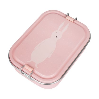 Duży stalowy lunch box - Królik Trixie Baby