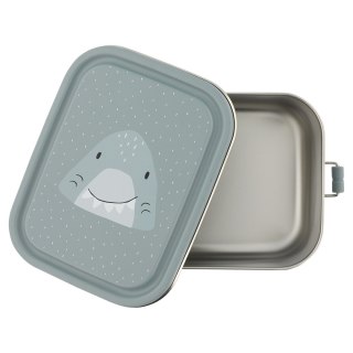 Mały stalowy lunch box - Rekin Trixie Baby