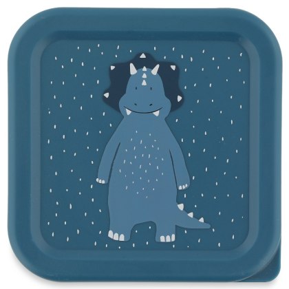 Zestaw pojemników na przekąski 3 szt. - Triceratops Trixie Baby