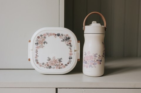 ELODIE DETAILS - duży lunchbox, Blue Garden