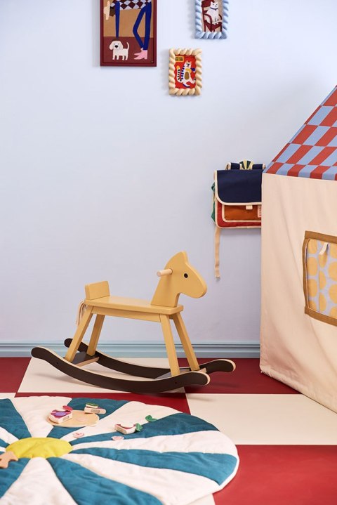 KID'S CONCEPT - koń na biegunach, honey yellow