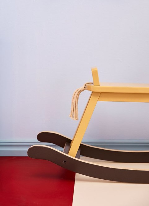 KID'S CONCEPT - koń na biegunach, honey yellow