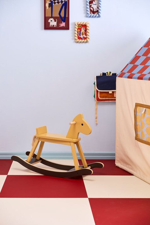 KID'S CONCEPT - koń na biegunach, honey yellow
