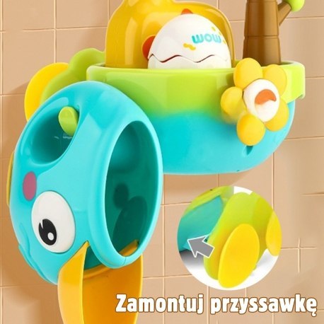 Zabawka do kąpieli Żyrafka z lejkiem Woopie