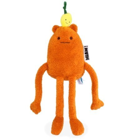 DOUDOU - MIAM! John Lemon, 60 cm, pomarańczowa cytryna