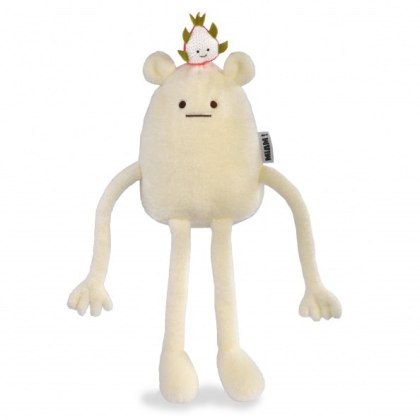DOUDOU - MIAM! Smoczy Owoc No Name, 40 cm, biały