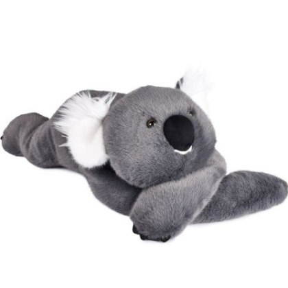 DOUDOU - obciążeniowy pluszowy koala Podcoll Histoire d'Ours, 50 cm, ciemny szary