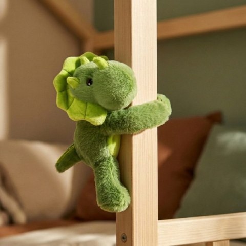 DOUDOU - pluszowa bransoletka slap dinozaur Podcoll, Histoire d'Ours, ciemny zielony