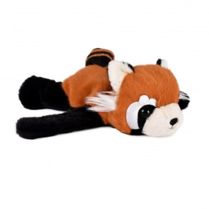 DOUDOU - pluszowa bransoletka slap panda ruda Podcoll, Histoire d'Ours, pomarańczowy