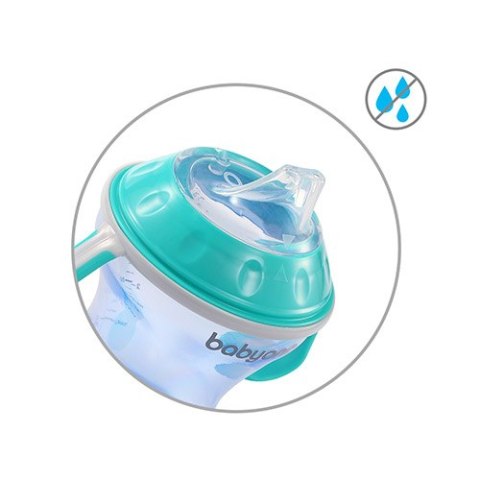 Babyono 1456/01 Kubek niekapek z miękkim ustnikiem 180ml