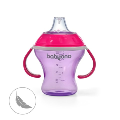 Babyono 1456/02 Kubek niekapek z miękkim ustnikiem 180 ml