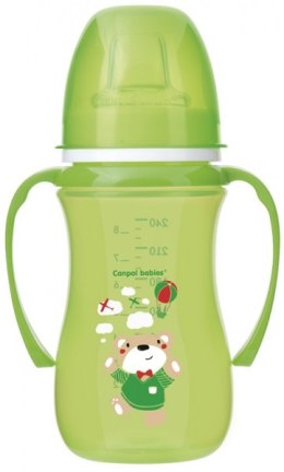 Canpol 35/208 Kubek treningowy EasyStart 240ml - Sweet fun zielony