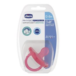 CHICCO Smoczek PHYSIO SOFT silikon 0-6m+ 1 szt