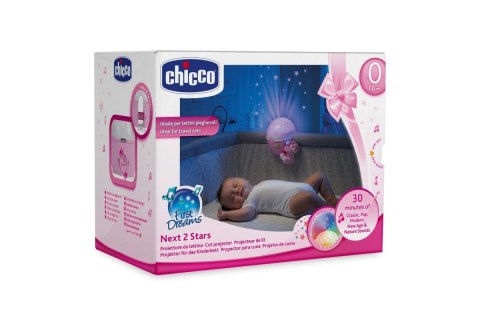 CHICCO Projektor na łóżeczko Next2Stars niebieski