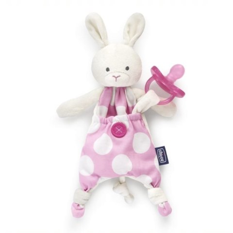 CHICCO Maskotka do smoczka Pocket Friend girl