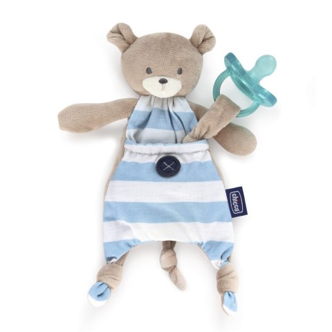 CHICCO Maskotka do smoczka Pocket Friend boy