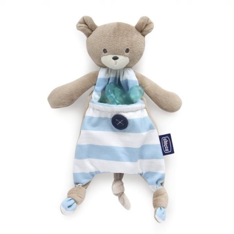 CHICCO Maskotka do smoczka Pocket Friend boy