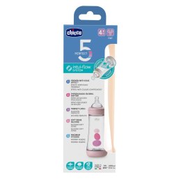 CHICCO Butelka PERFECT5 300 ml 4m+ girl