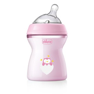 CHICCO Butelka NF plastikowa 2m+ 250 ml girl