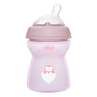 CHICCO Butelka NF plastikowa 2m+ 250 ml girl