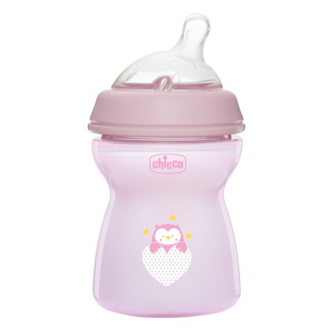 CHICCO Butelka NF plastikowa 2m+ 250 ml girl