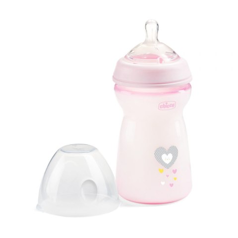 CHICCO Butelka NF plastikowa 6m+ 330 ml girl