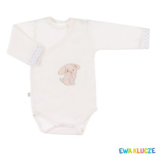 Eevi NEWBORN Body REGL długi rękaw ecru 50