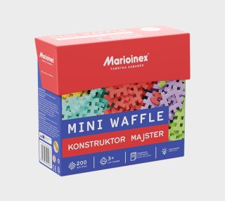 MARIOINEX Mini waffle - Konstruktor 200 el. Majster