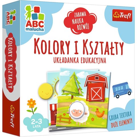 Trefl Gra edukacyjna Kolory i kształty ABC Malucha 2+