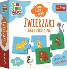 TREFL Gra edukacyjna Zwierzaki ABC Malucha