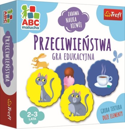 Trefl Gra edukacyjna Przeciwieństwa ABC Malucha