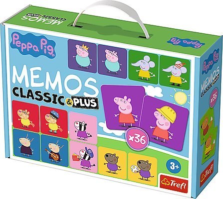 Trefl Gra Memos Classic&plus Świnka Peppa