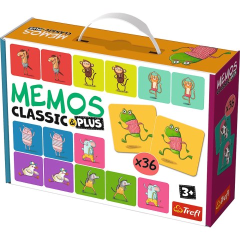 Trefl Gra Memos classic&plus Ruch i dźwięk